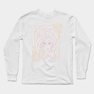 Virgo Steampunk Astro Elegance Long Sleeve T-Shirt